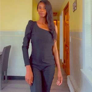 Fashion nova black jumpsuit